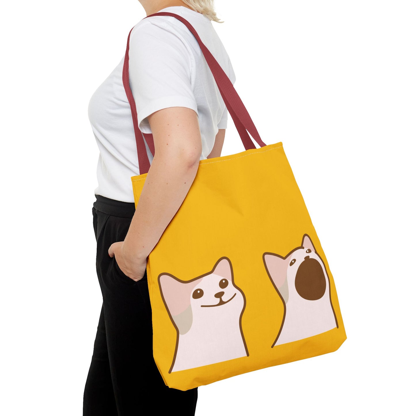Cat Mouth Tote Bag