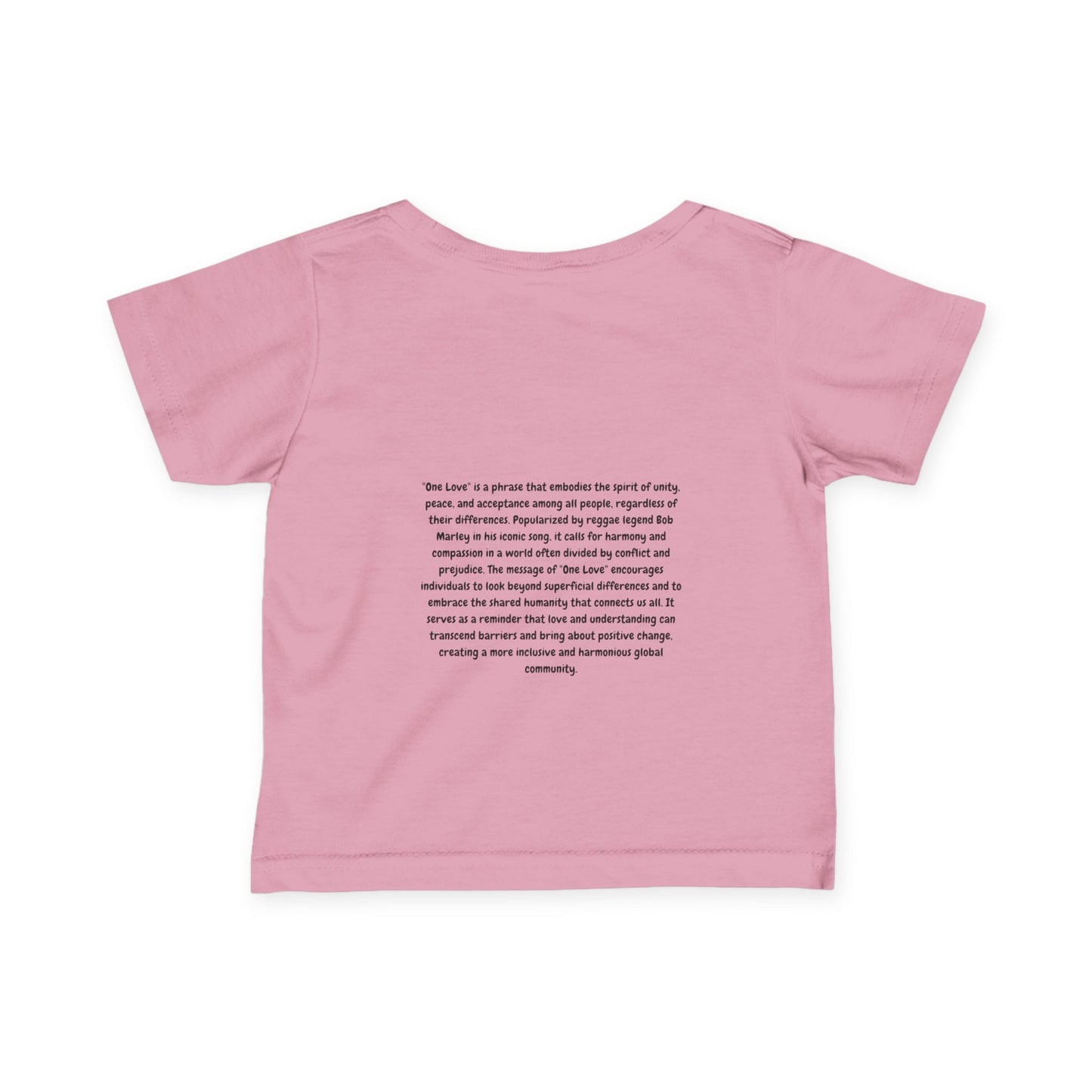 Infant Tee - One Love One Unity Print