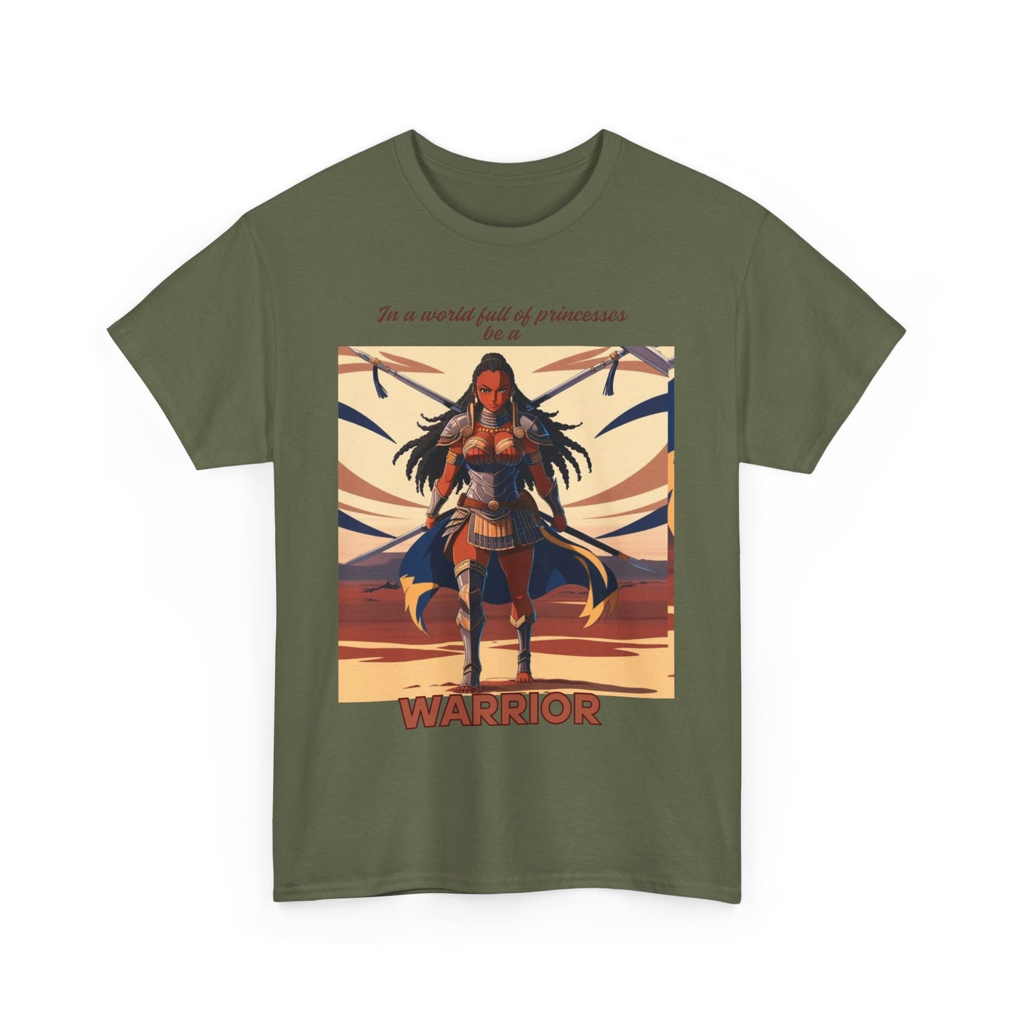Warrior Unisex Tee - African Warrior Design