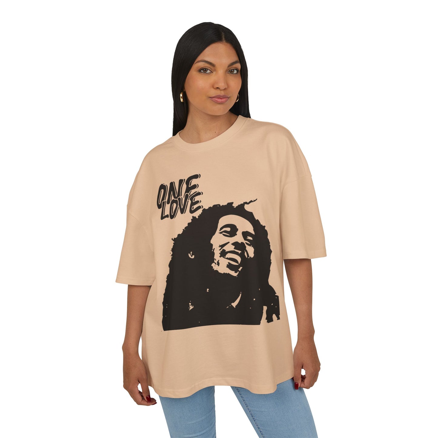 Unisex Box Tee - 'One Love' Empowerment Shirt