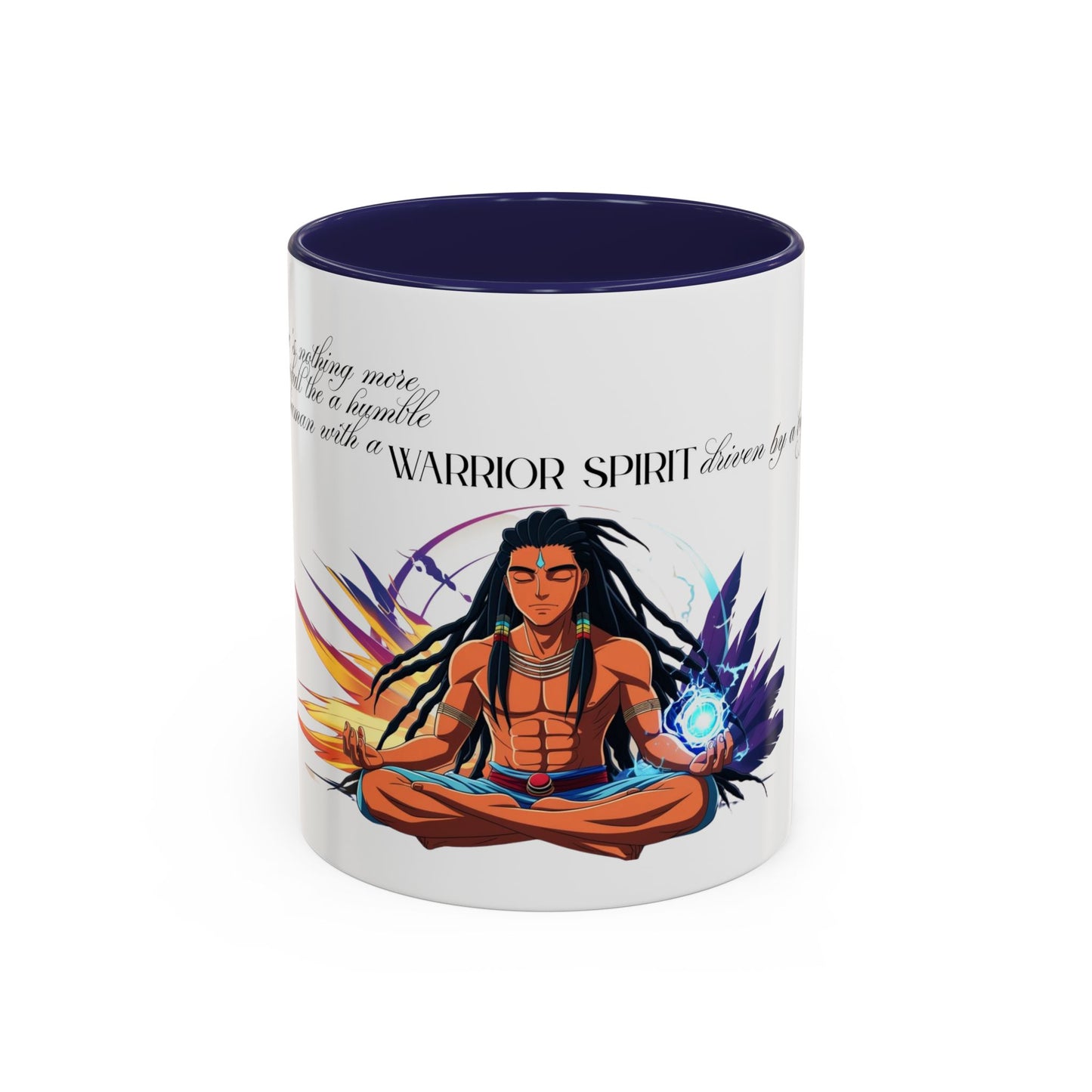 Mug - Quote Warrior Spirit Humble Human