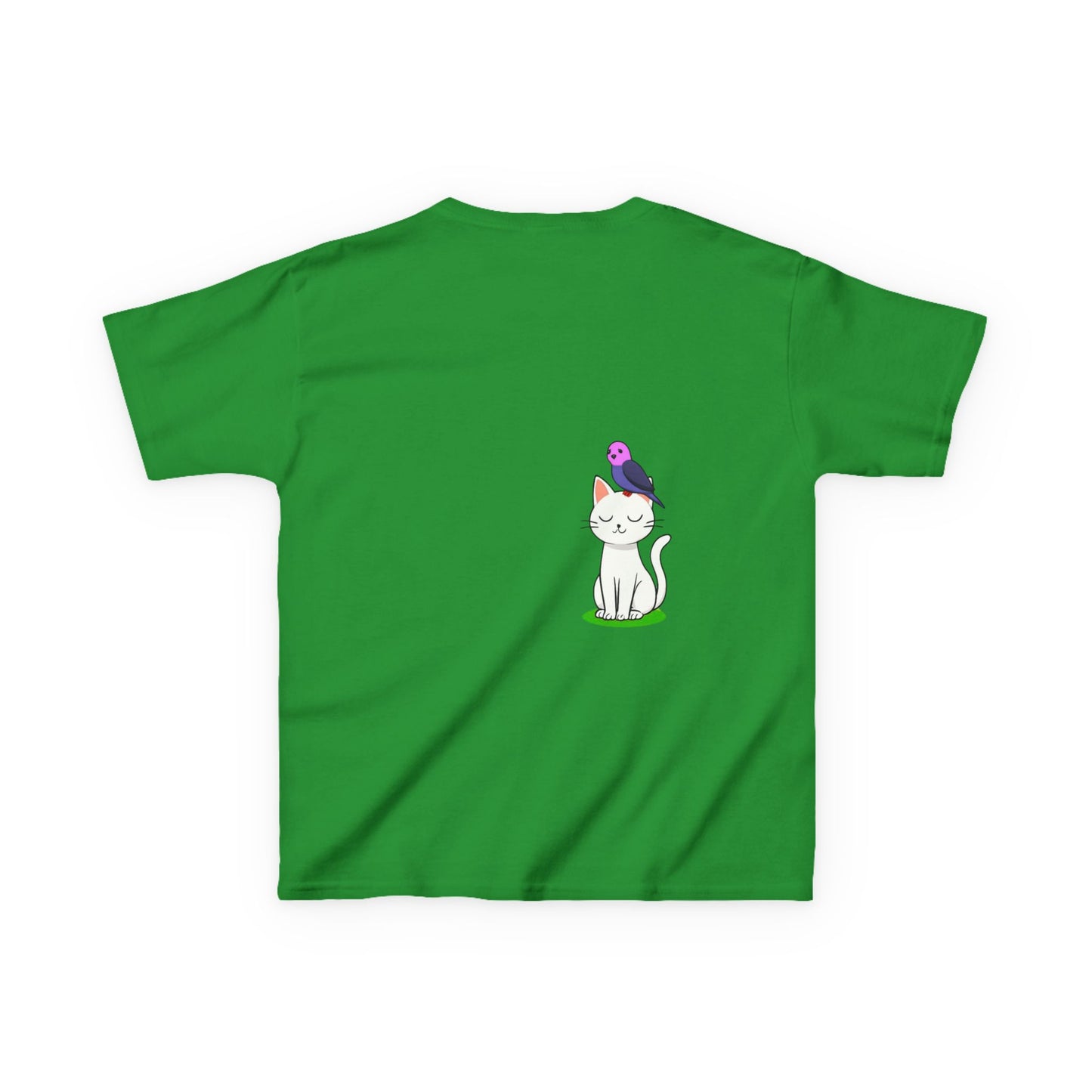 girlsTee - Cute Girl with Animals Design