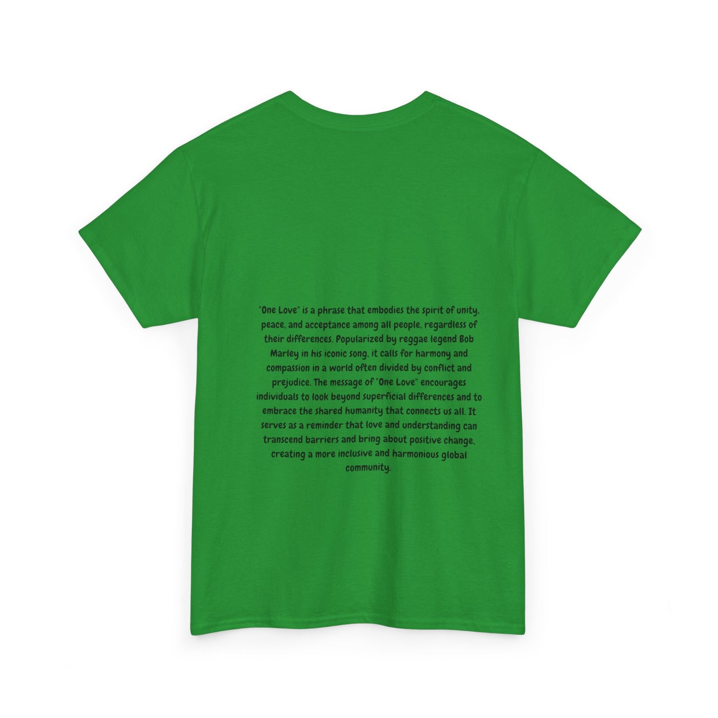 T-Shirt - One Love One Unity Graphic Tee