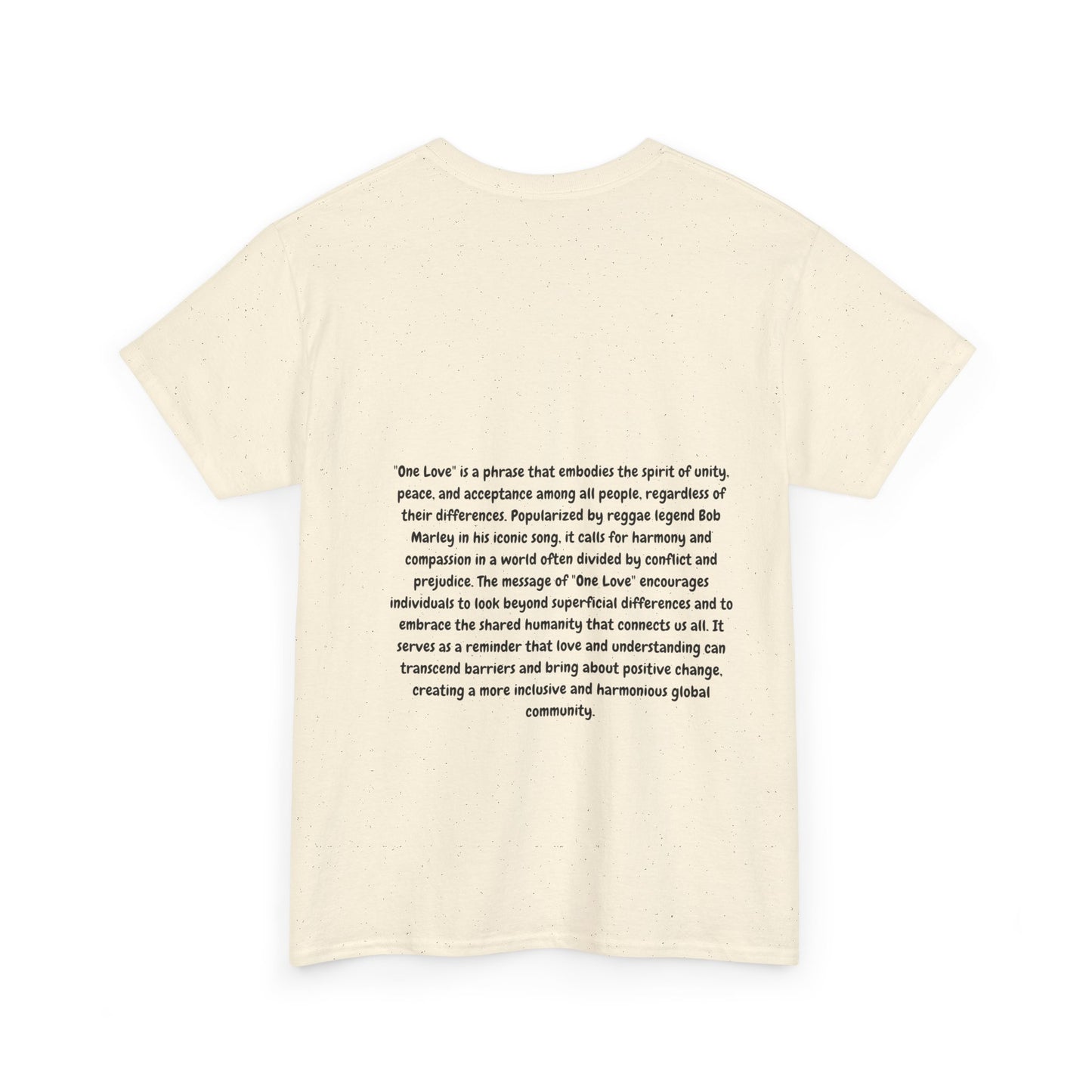T-Shirt - One Love One Unity Graphic Tee