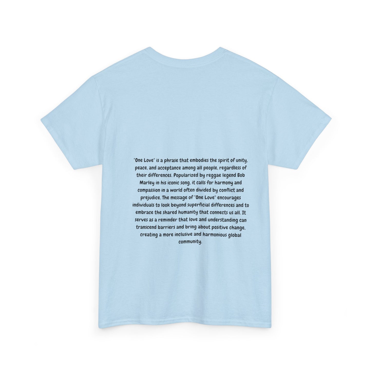 T-Shirt - One Love One Unity Graphic Tee