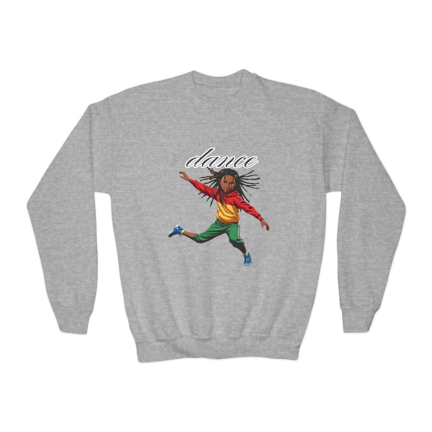 Youth Crewneck Sweatshirt - 'You are the Dance'