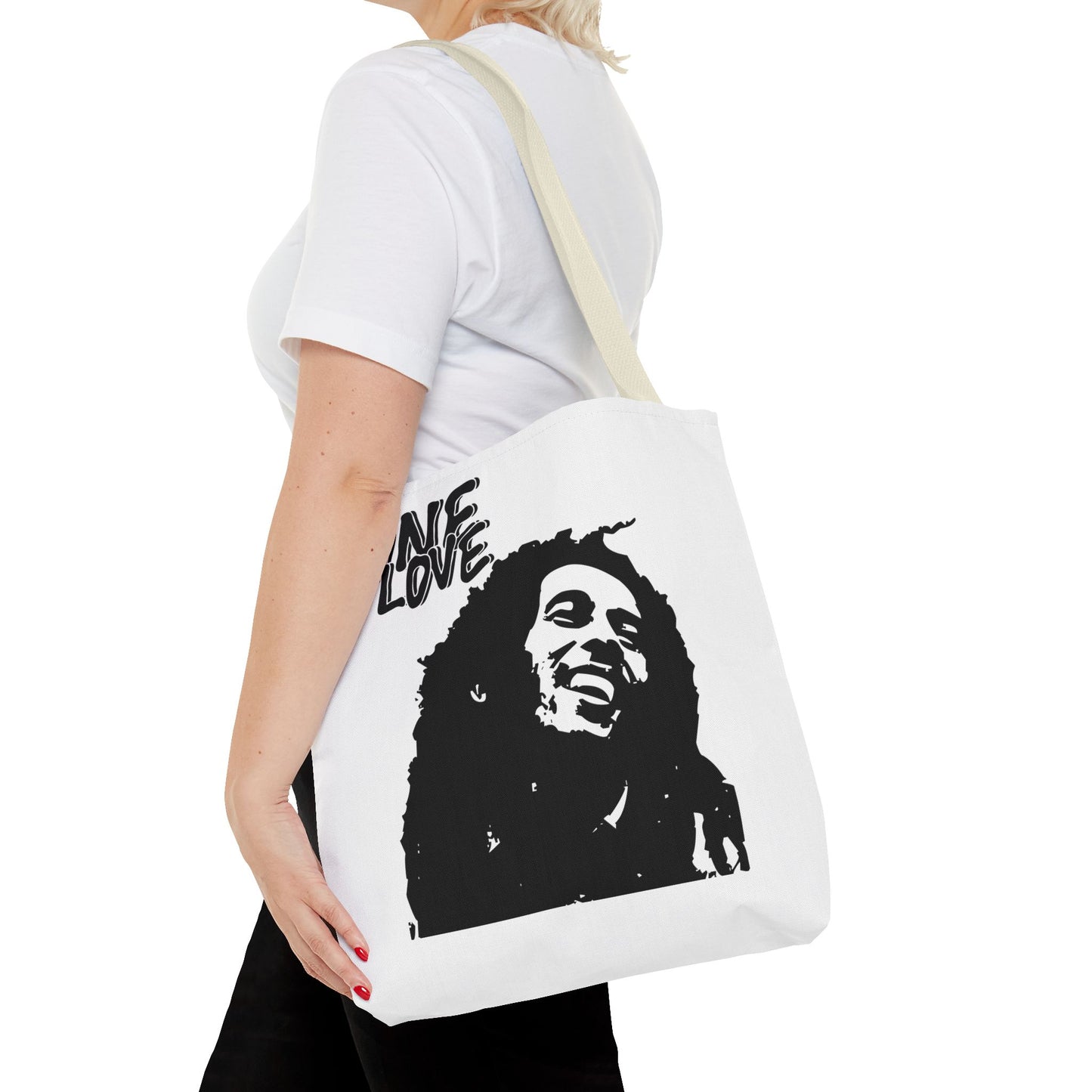 One Love Tote Bag - Celebrate Unity and Positivity