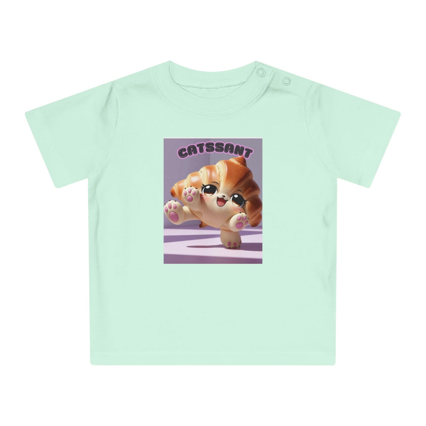Cat Croissant Baby T-Shirt