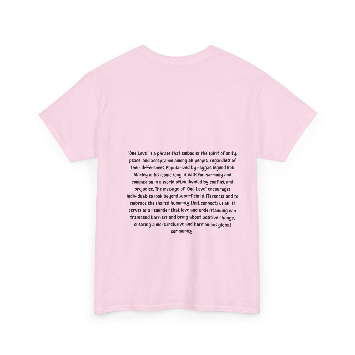 T-Shirt - One Love One Unity Graphic Tee