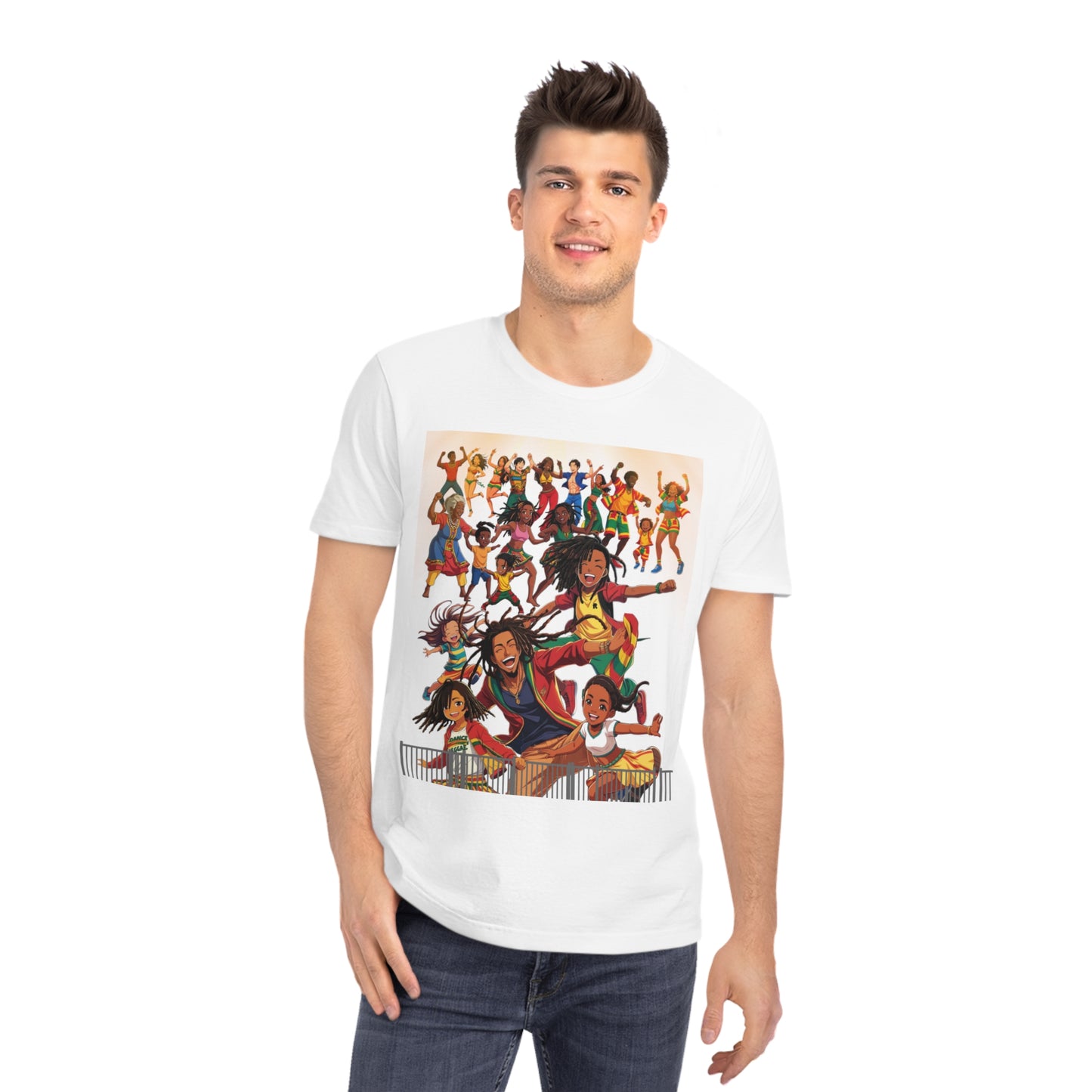 Rocker T-Shirt - Reggae Festival Fun