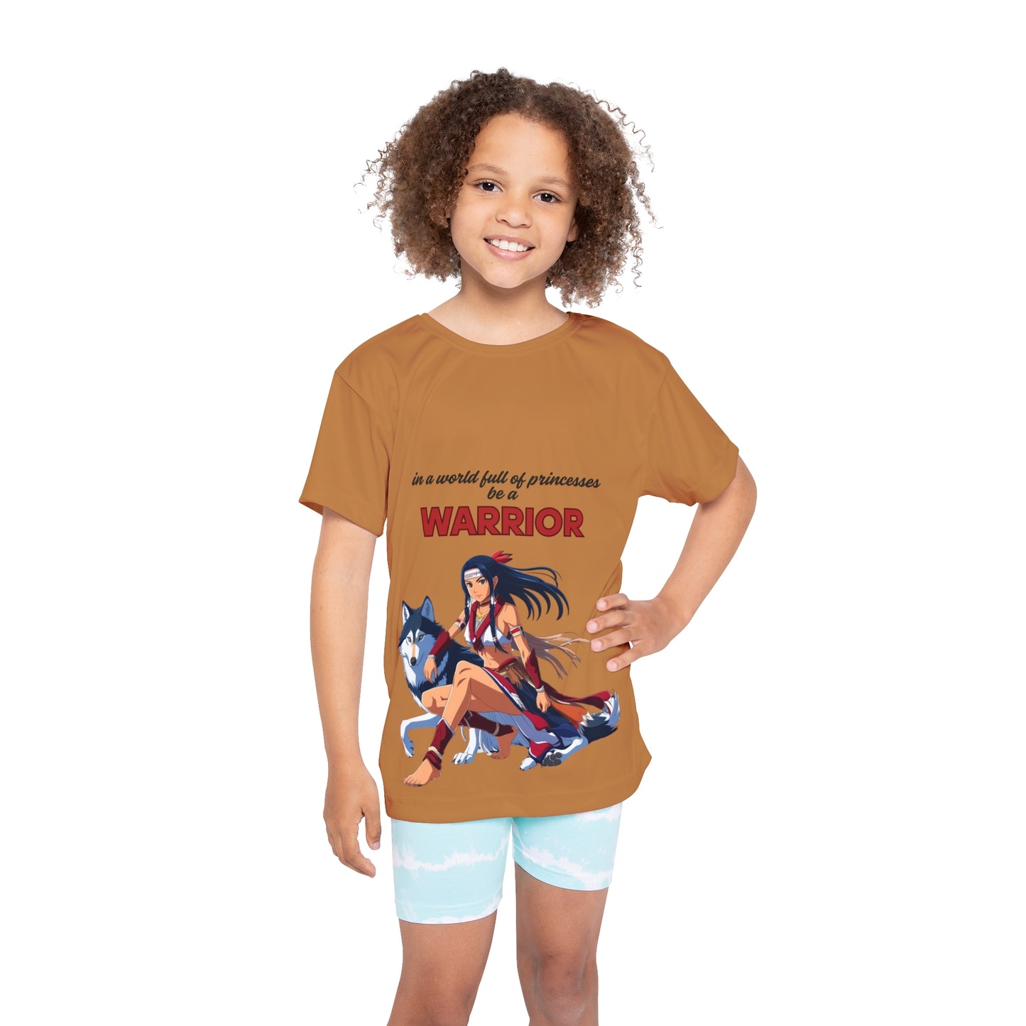 Kids Sports Jersey - Be a Warrior Athletic Tee
