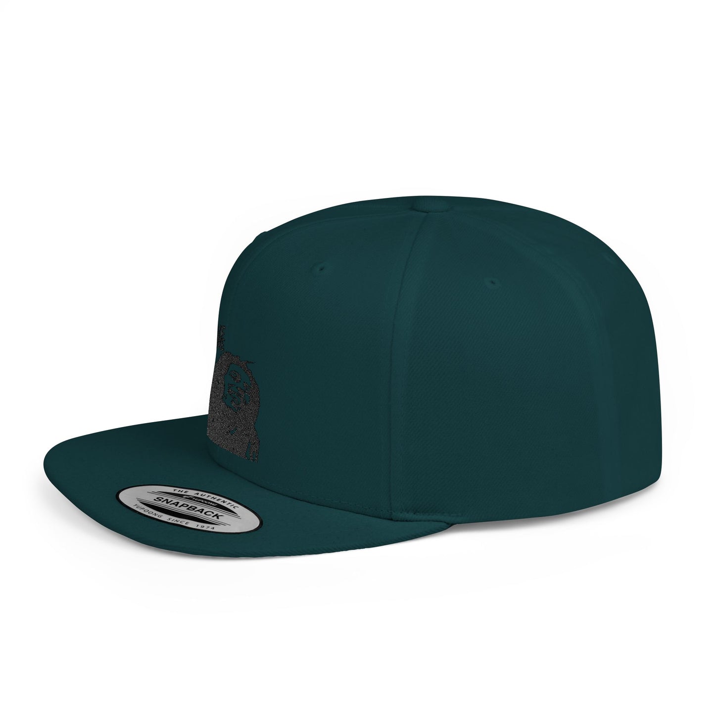 Snapback Cap with 'One Love' Design