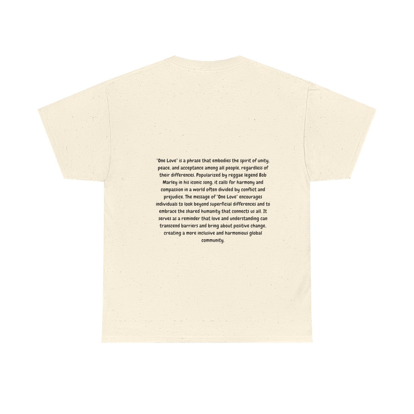 T-Shirt - One Love One Unity Graphic Tee