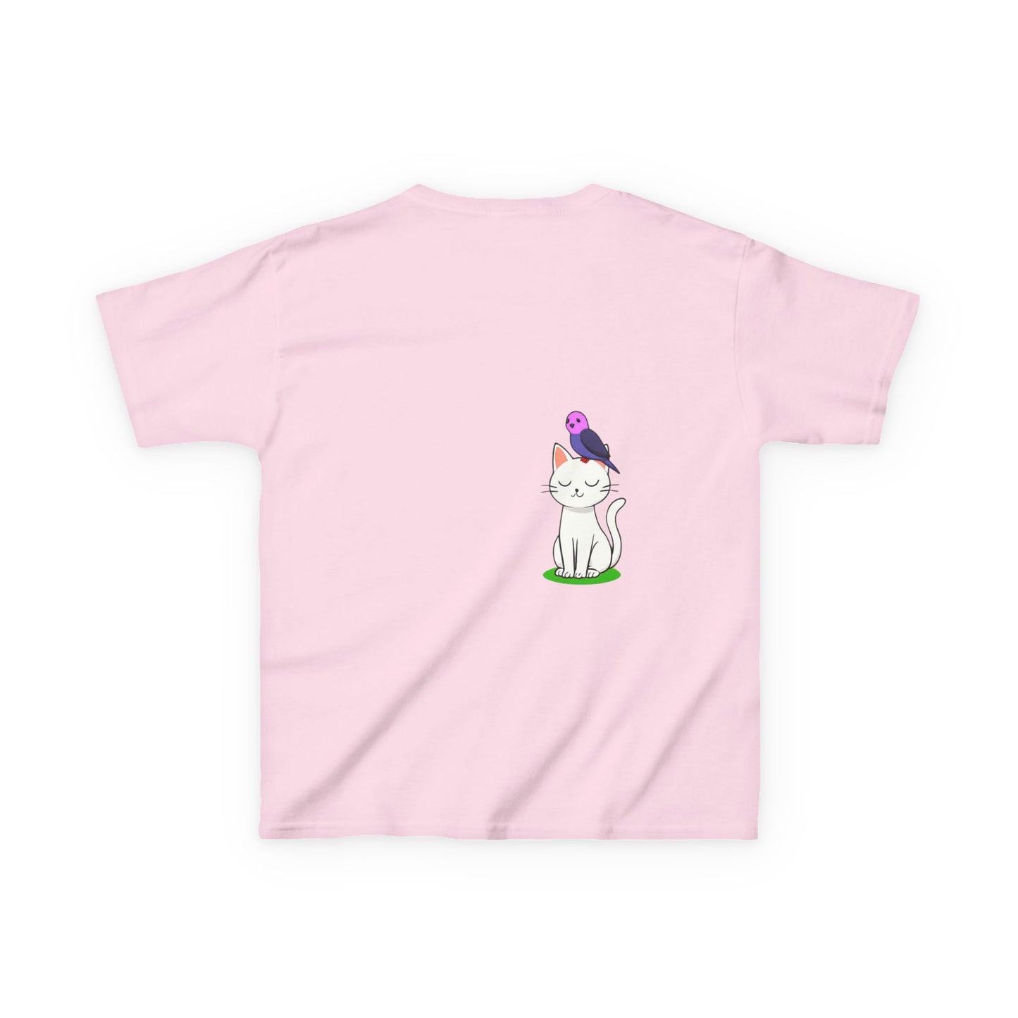 girlsTee - Cute Girl with Animals Design