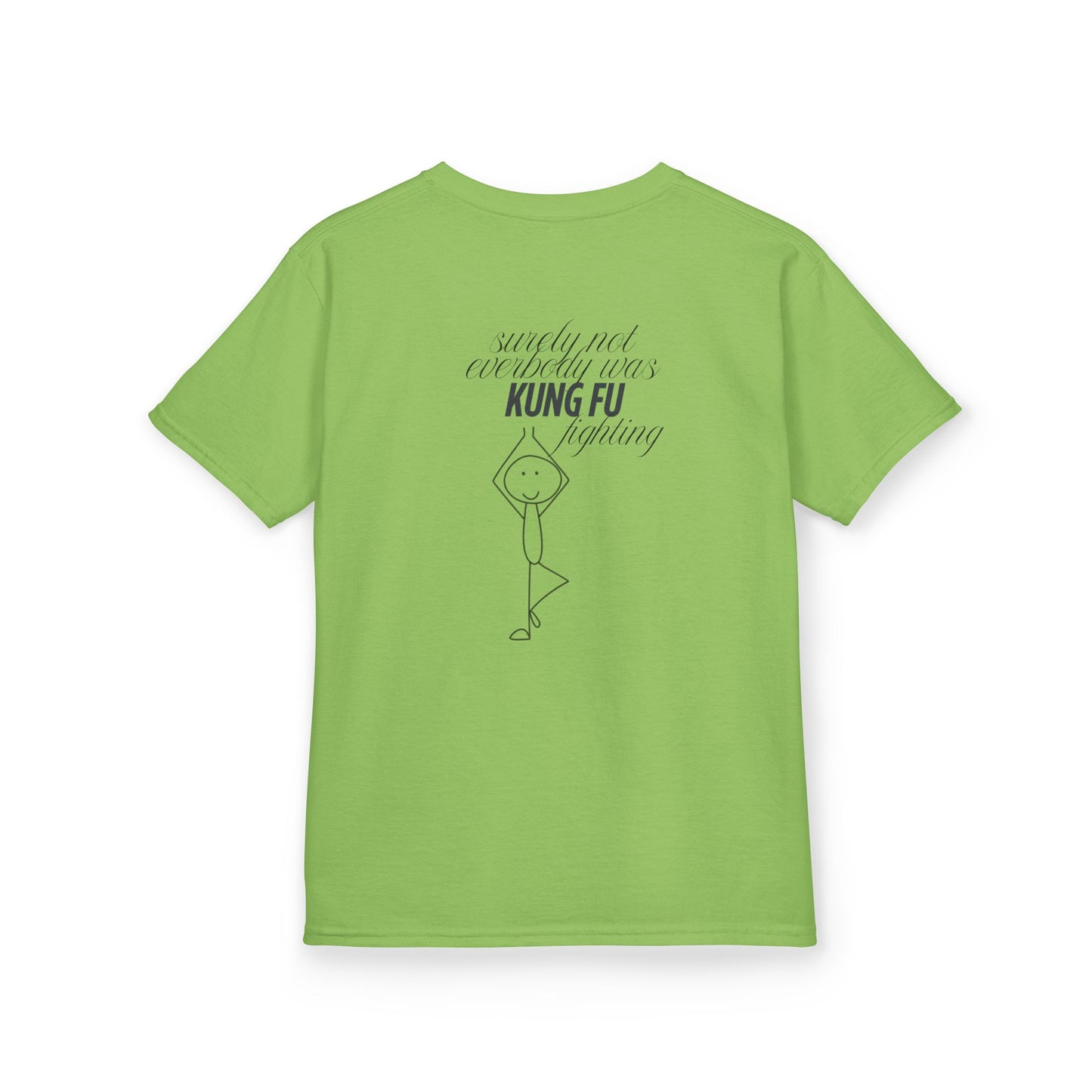 Kids Tee - Funny 'Everybody was Kungfu Fighting' Design