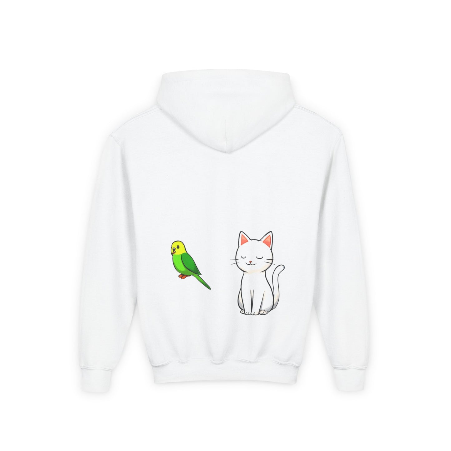 Girl's Hooded Sweatshirt - Youth Heavy Blend