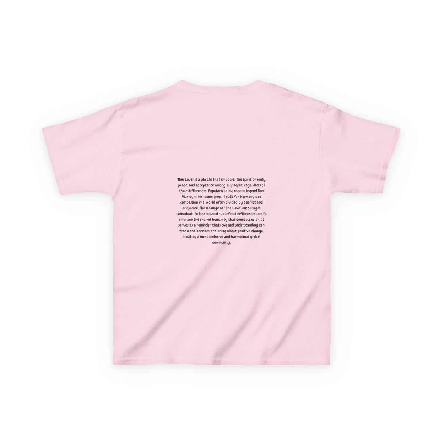 Kids Tee - 'One Love One Unity' Design