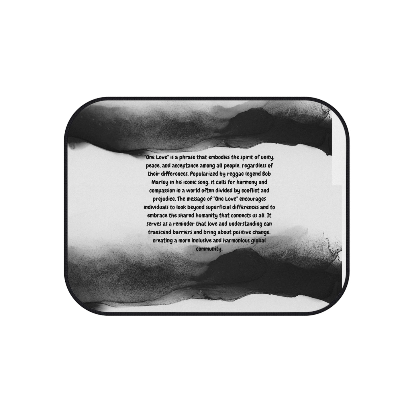 Car Mats one love reggae (Set of 4)
