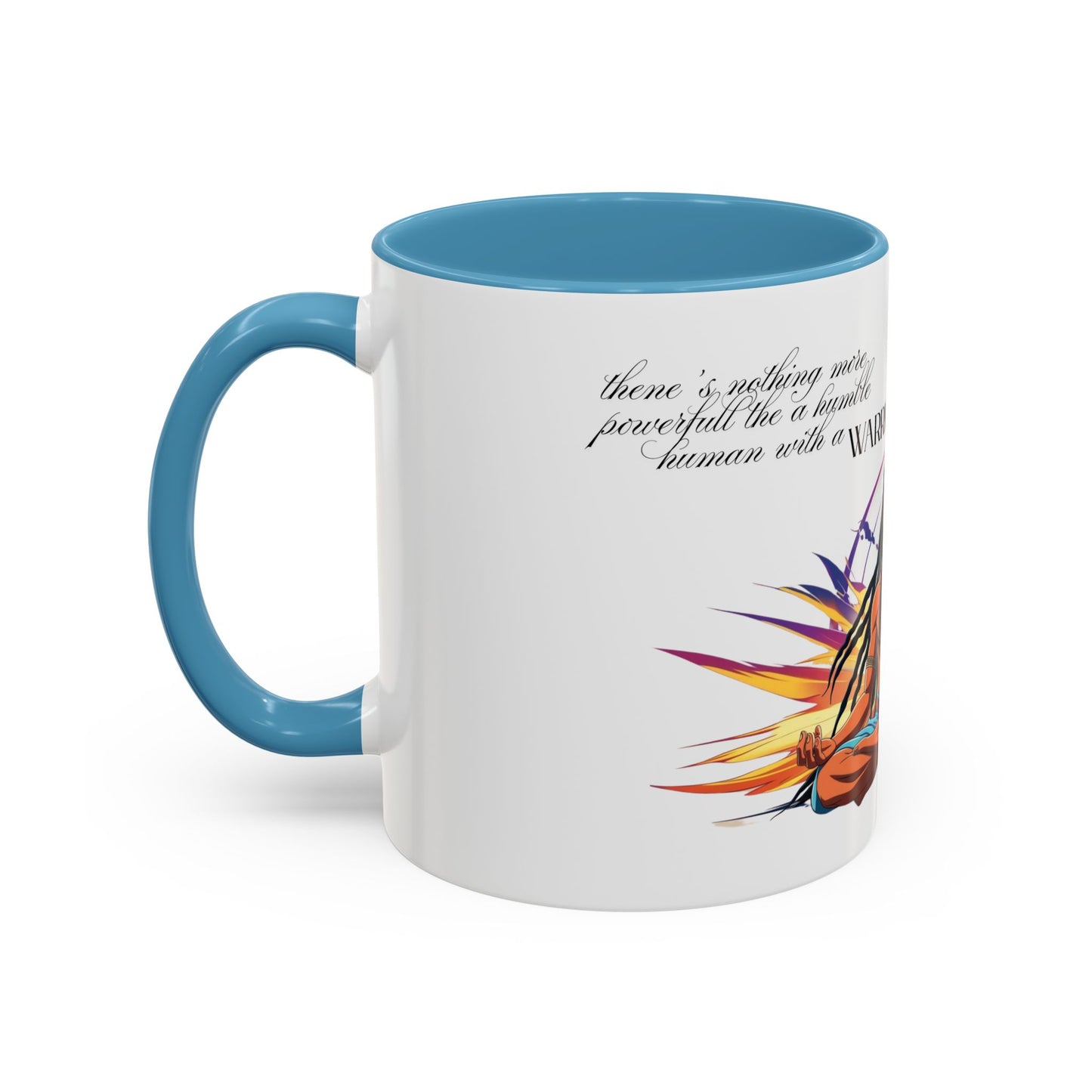 Mug - Quote Warrior Spirit Humble Human