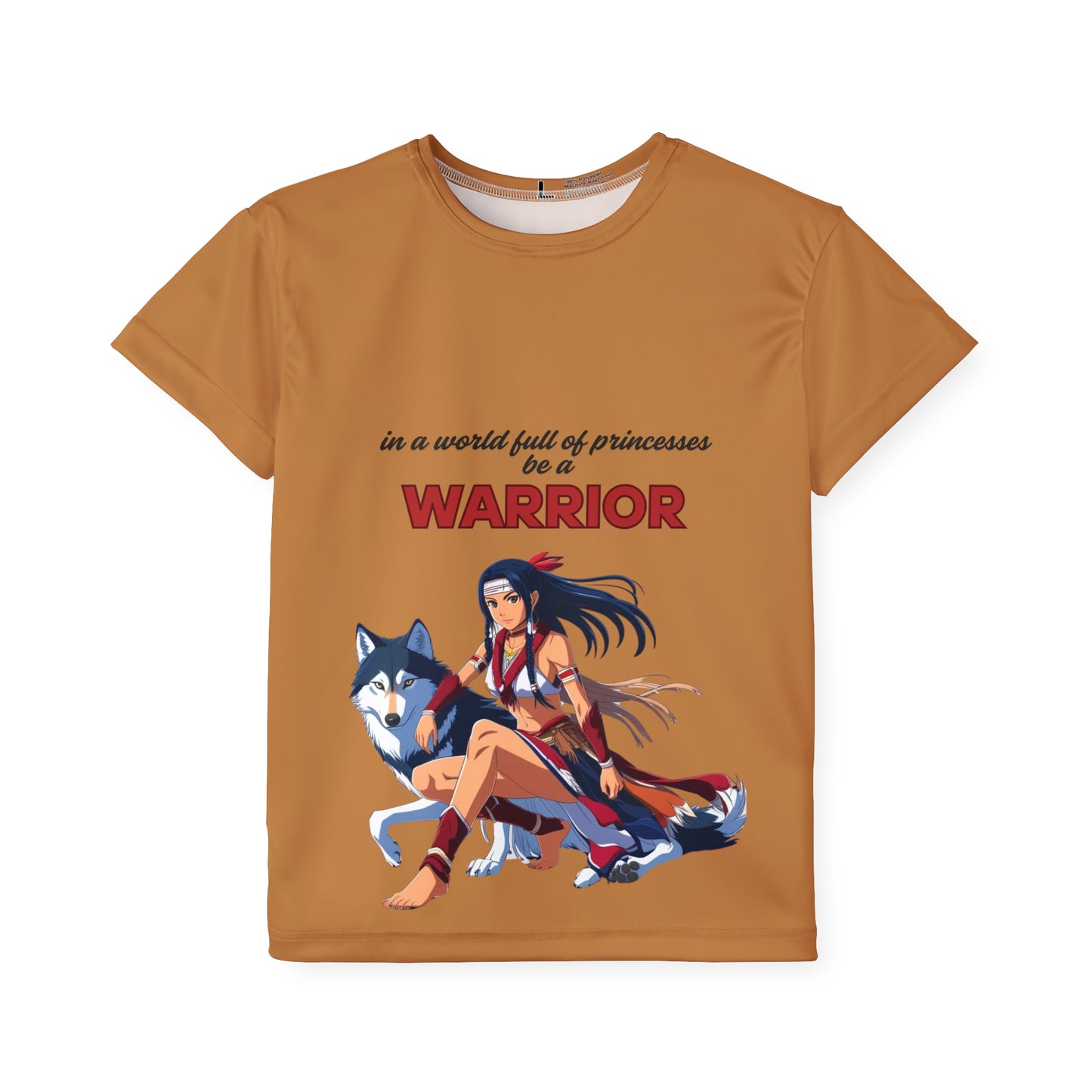 Kids Sports Jersey - Be a Warrior Athletic Tee