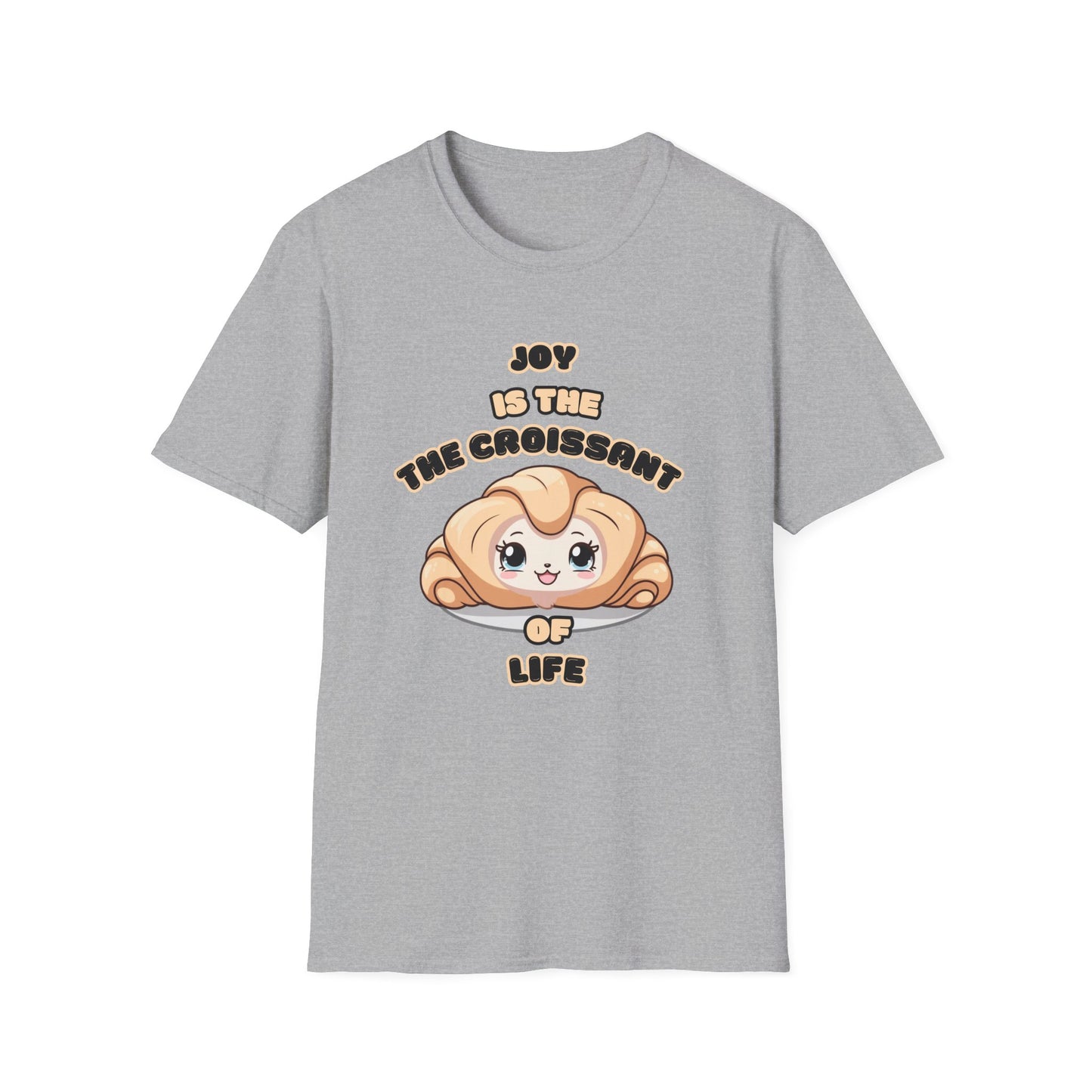 Joy is the Croissant of Life Unisex Softstyle T-Shirt