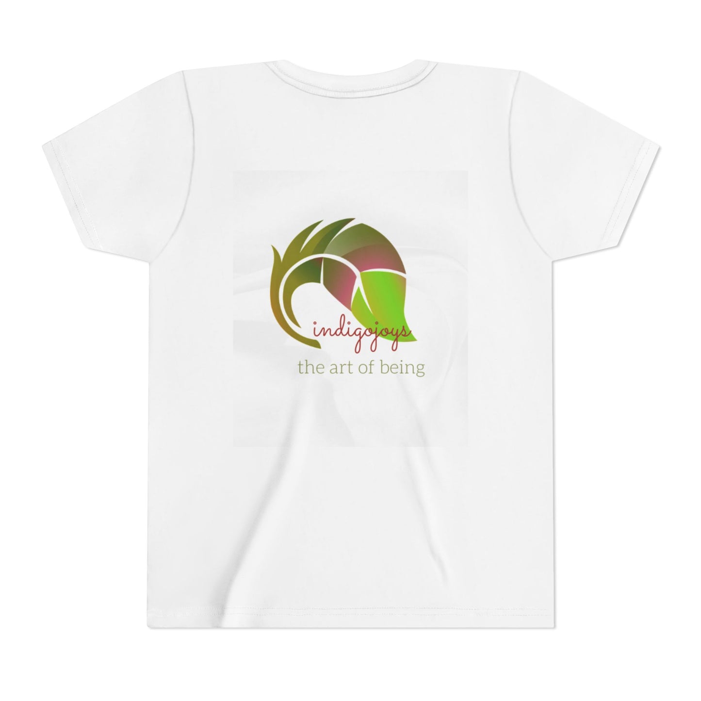 Youth Tee - The Art of Being and Logo Indigojoys
