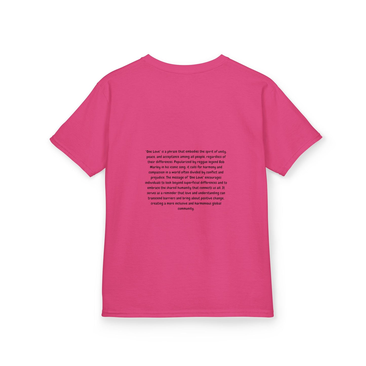 Kids Tee - 'One Love One Unity' Design