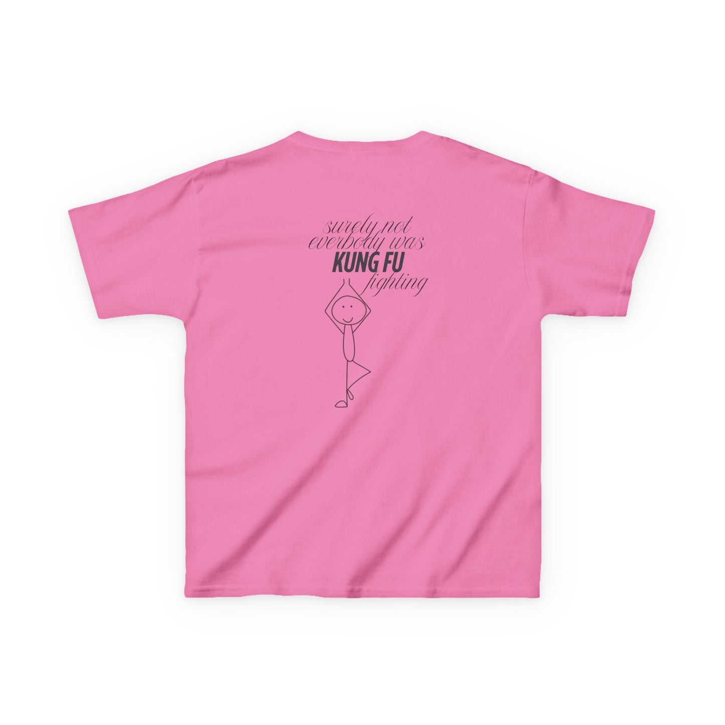 Kids Tee - Funny 'Everybody was Kungfu Fighting' Design