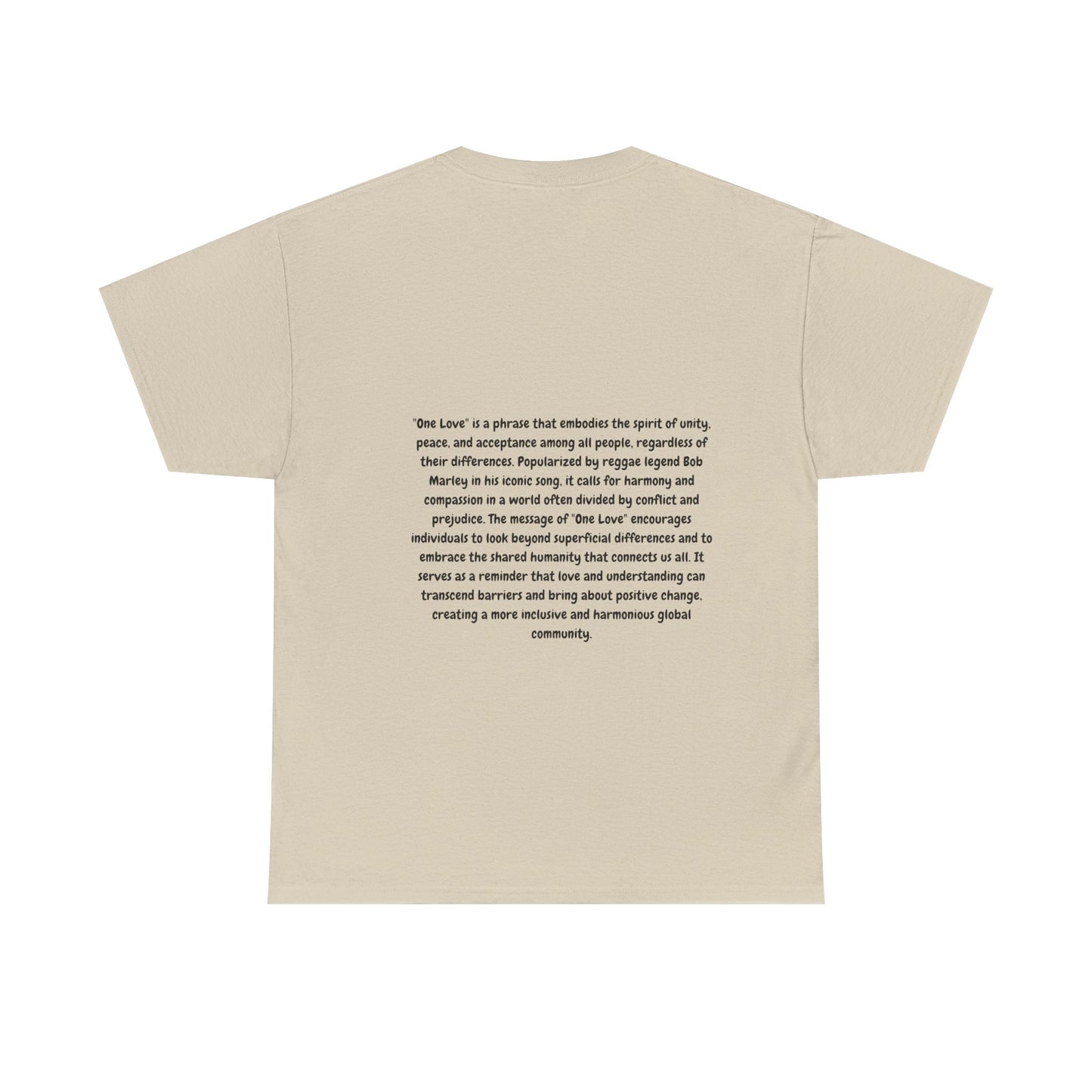 T-Shirt - One Love One Unity Graphic Tee