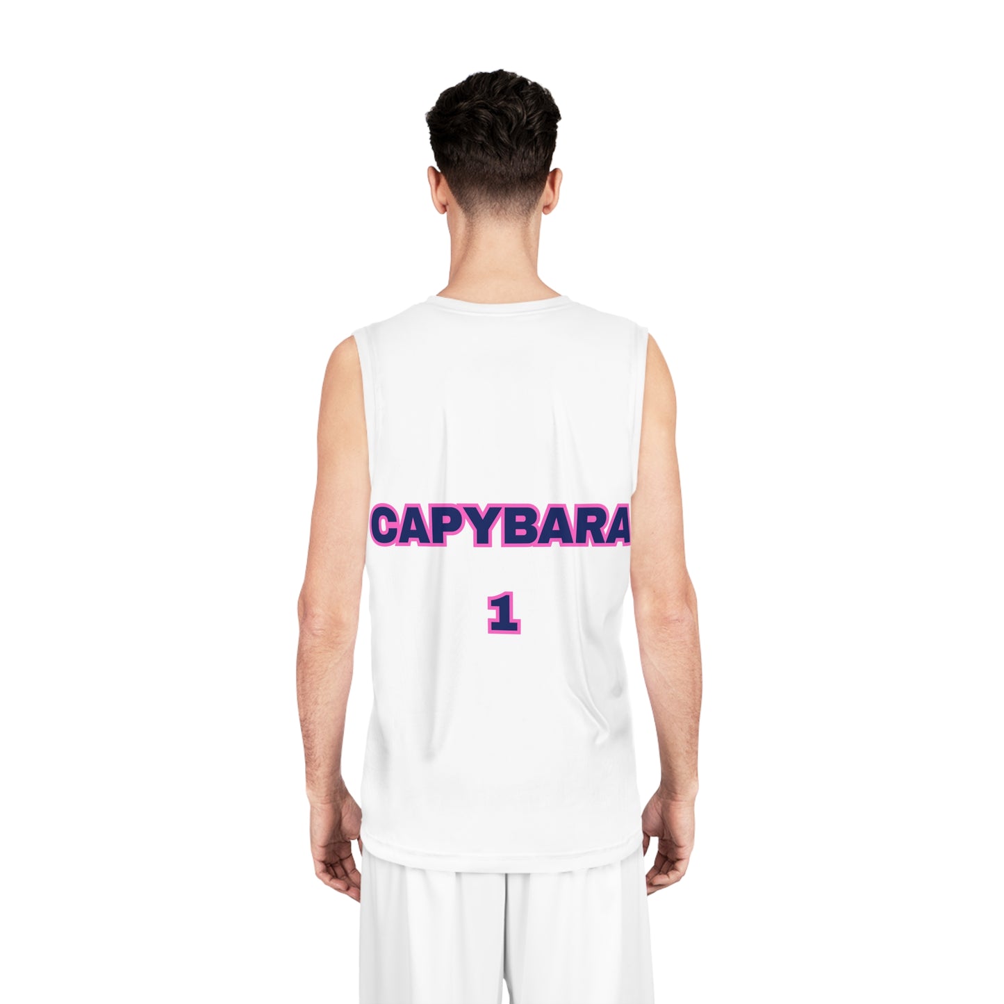 Capybara Basketball Jersey - Fun Sportswear for Animal Lovers