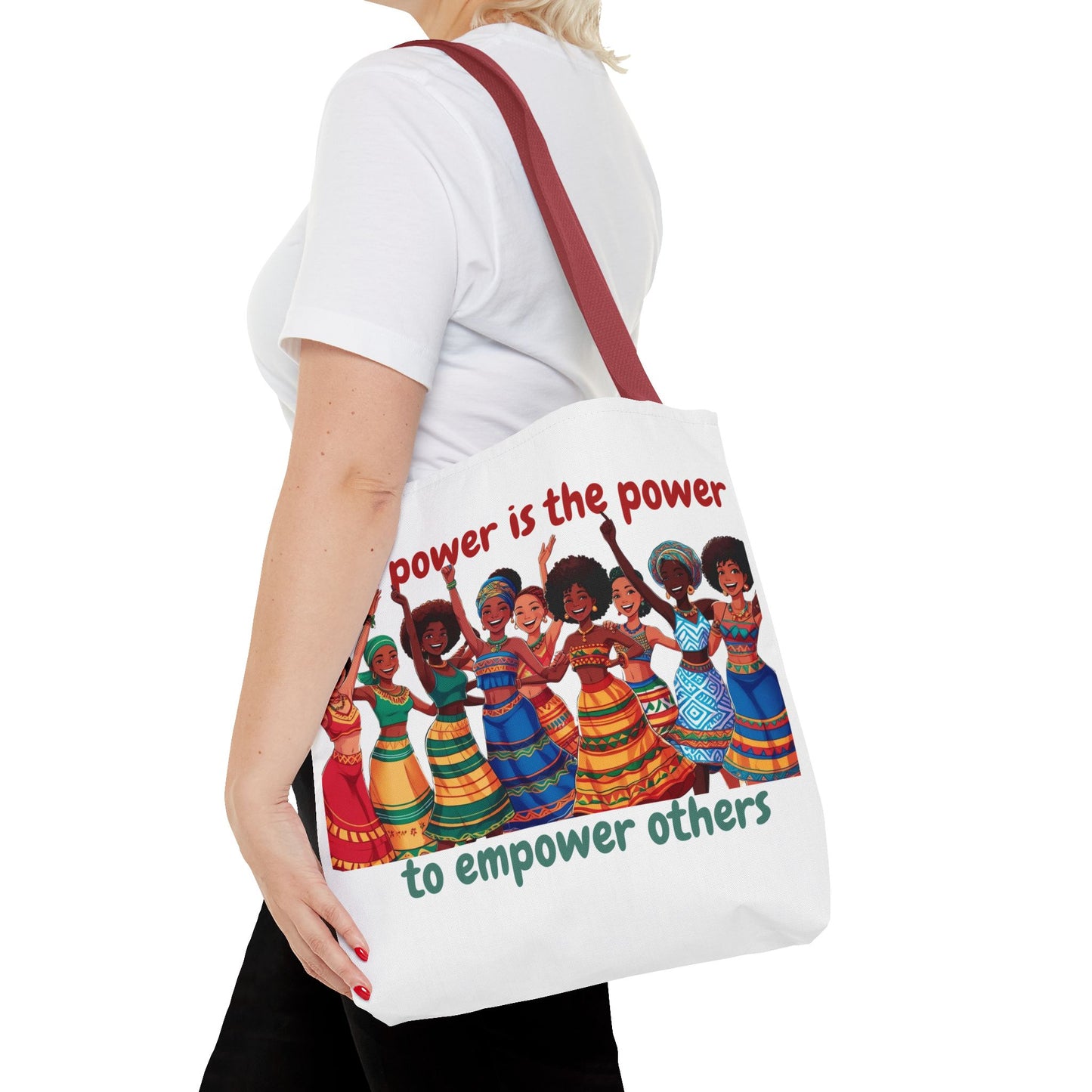 Empowerment Tote Bag - 'TRUE Power is the Power to Empower Others'