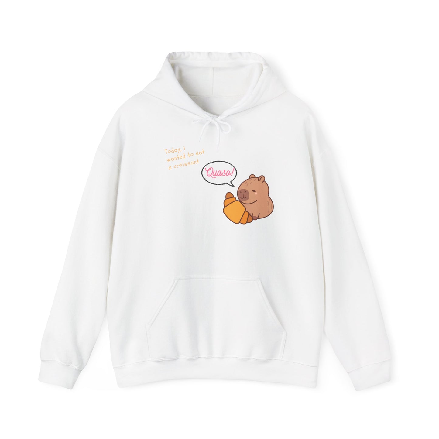 Funny Capybara Hooded Sweatshirt