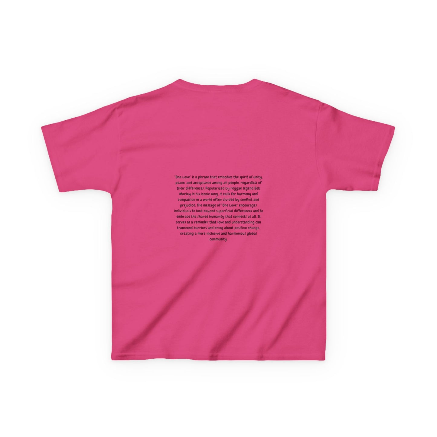 Kids Tee - 'One Love One Unity' Design