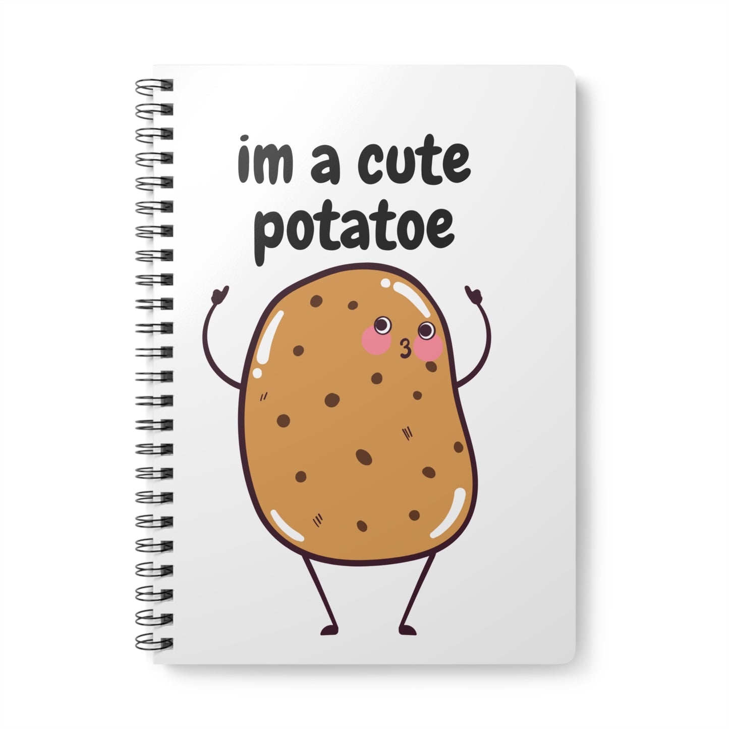 Notebook - Funny Cute Potatoe Note Book