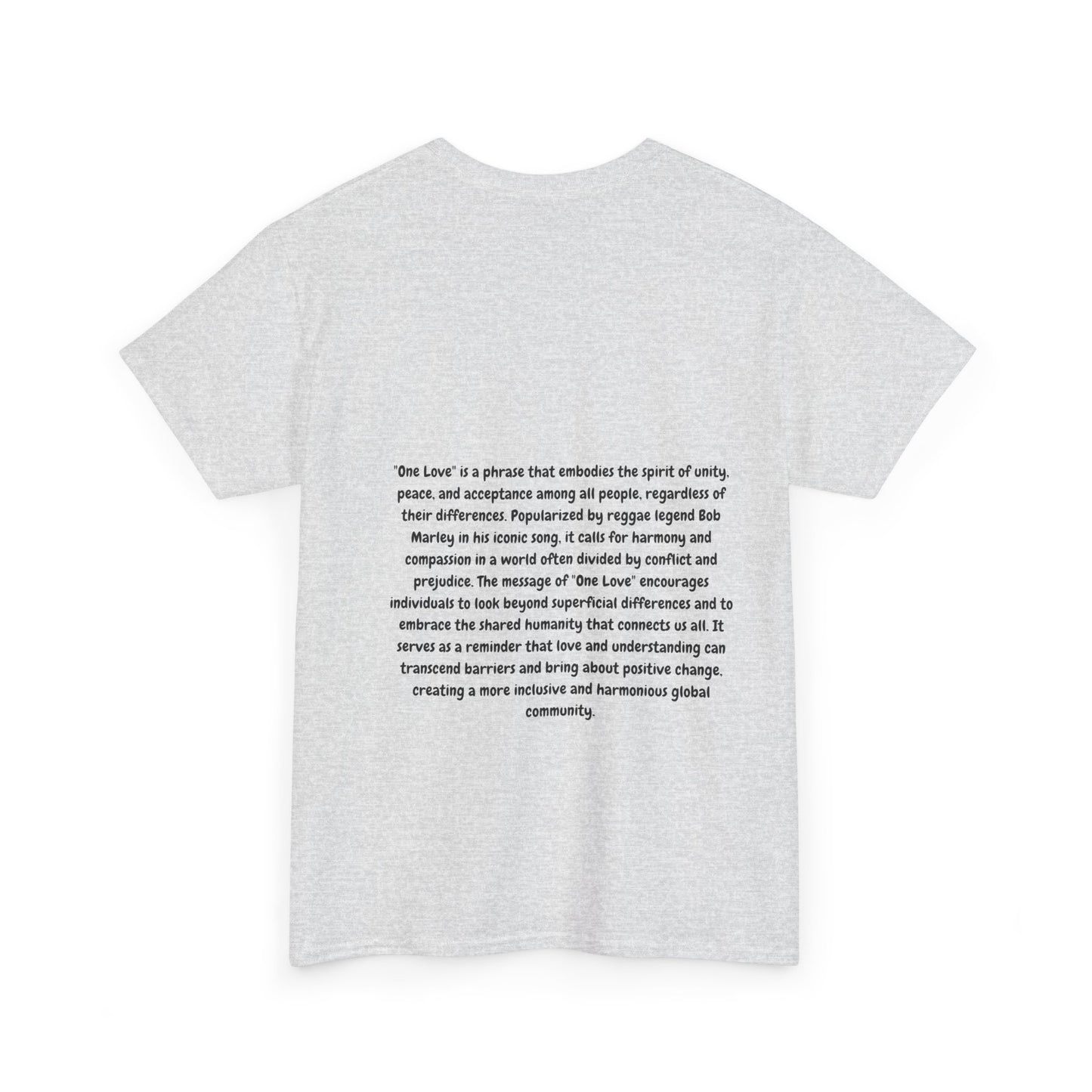 T-Shirt - One Love One Unity Graphic Tee