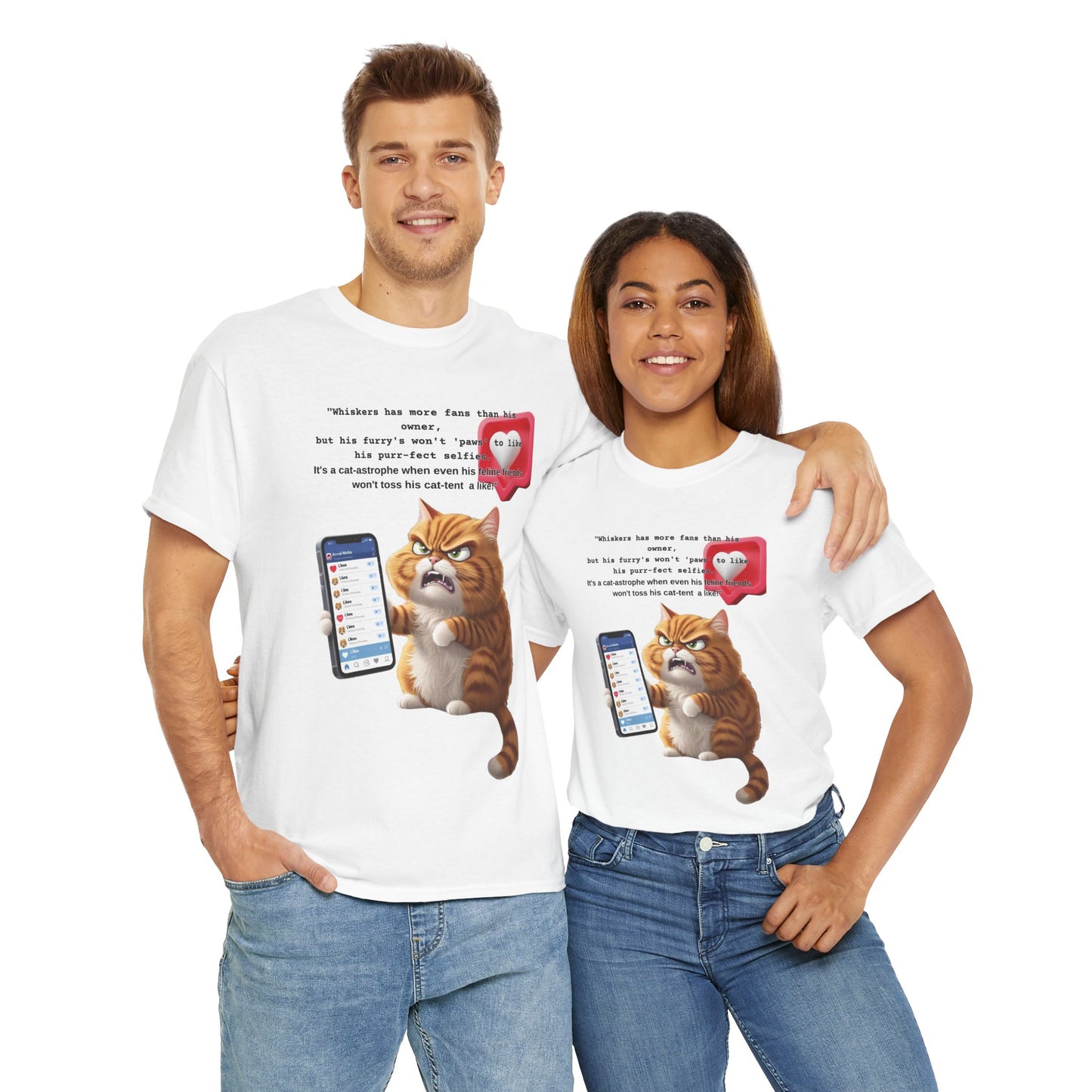 Cat Viral Content Unisex Tee