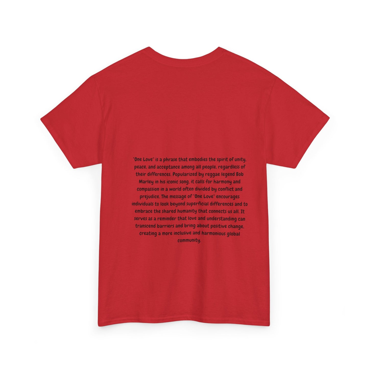 T-Shirt - One Love One Unity Graphic Tee