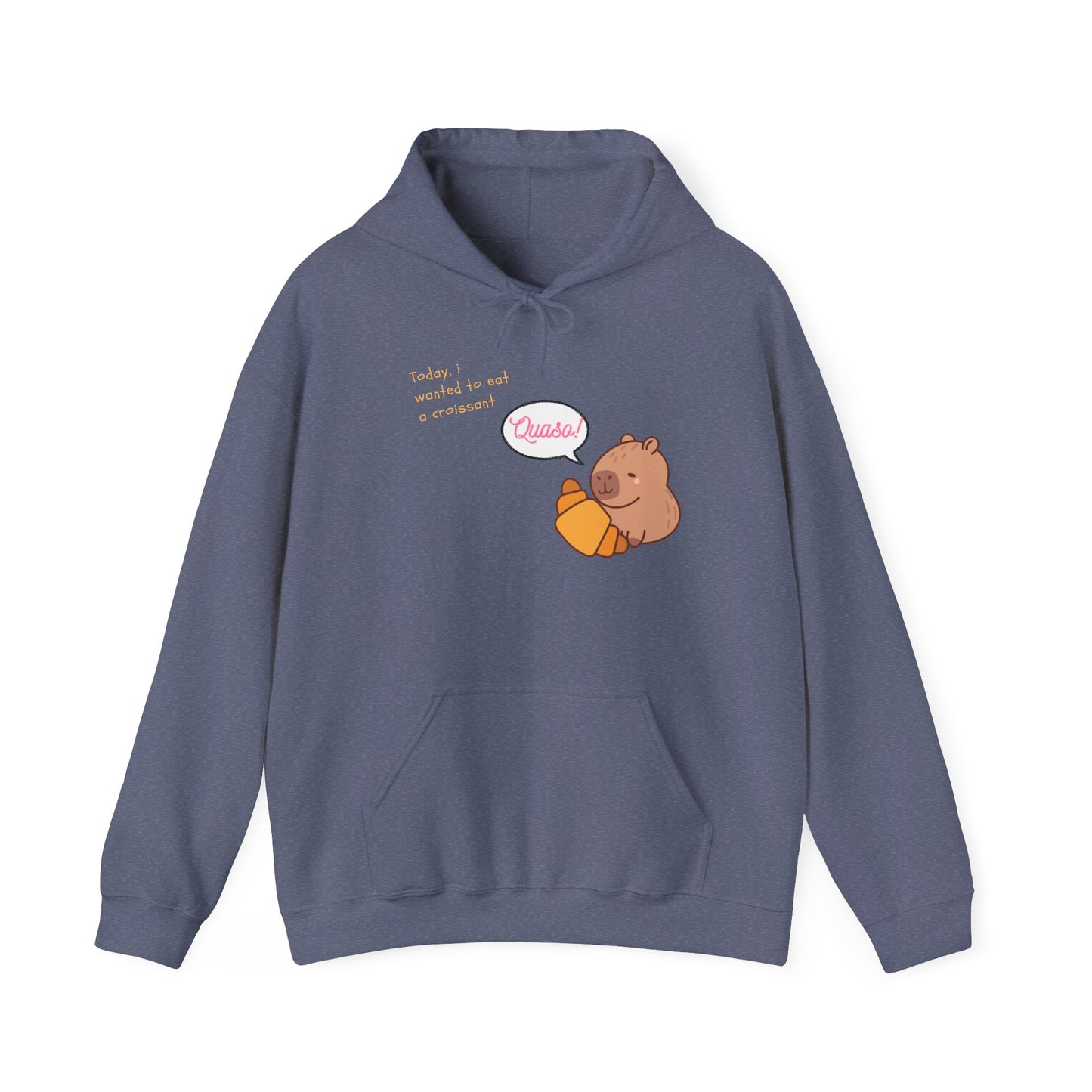 Funny Capybara Hooded Sweatshirt