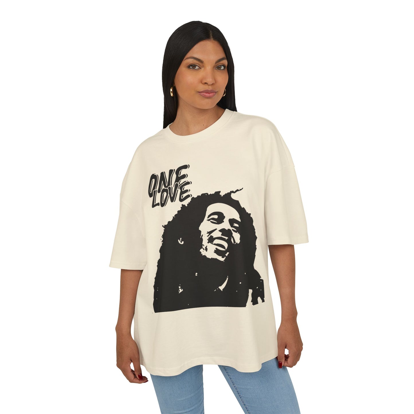 Unisex Box Tee - 'One Love' Empowerment Shirt
