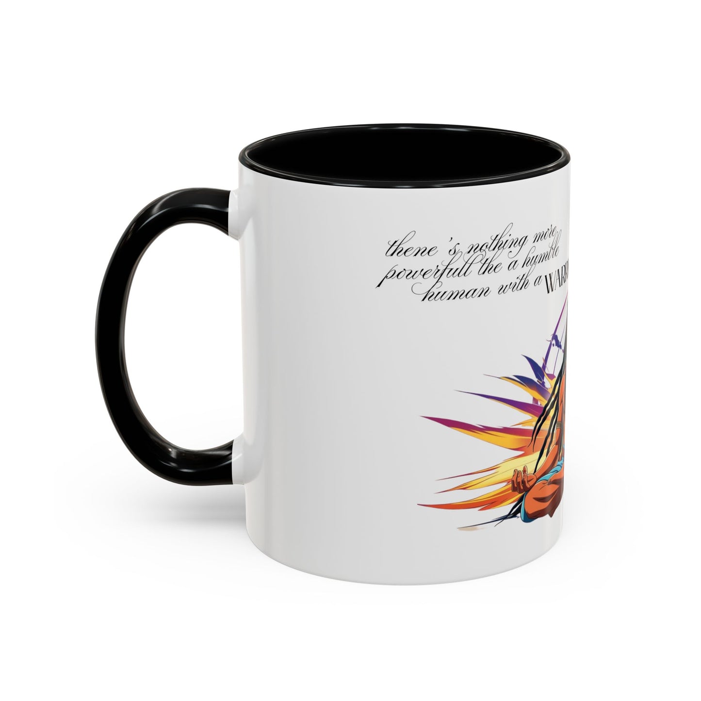 Mug - Quote Warrior Spirit Humble Human