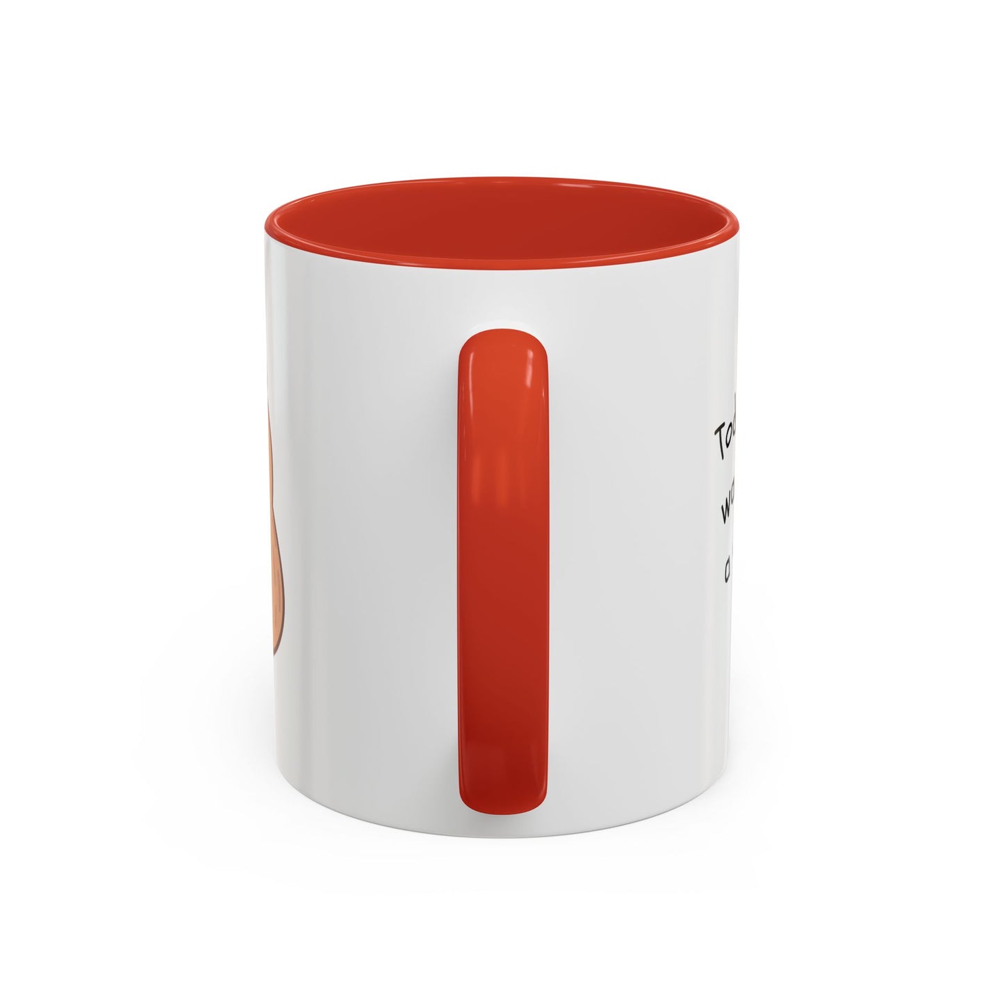 Mug Capybara Croissant Funny Cute Coffee Tea