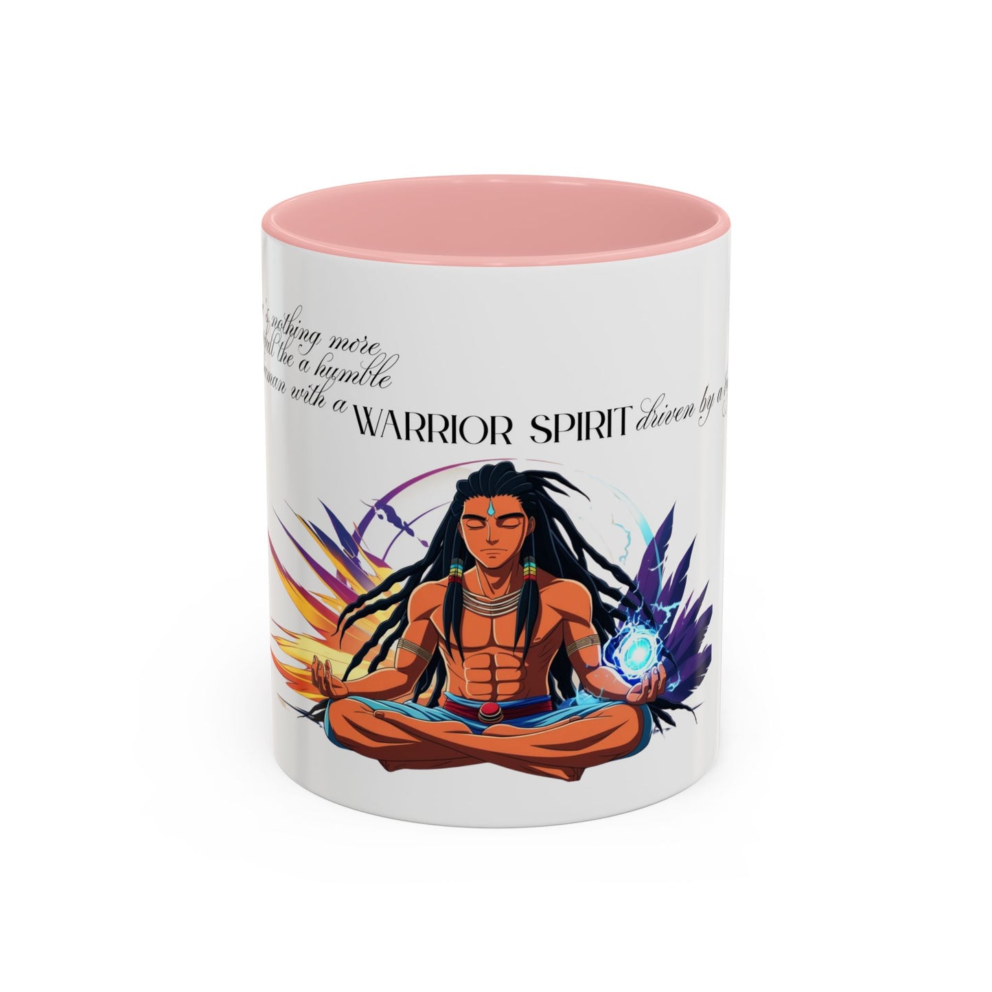 Mug - Quote Warrior Spirit Humble Human