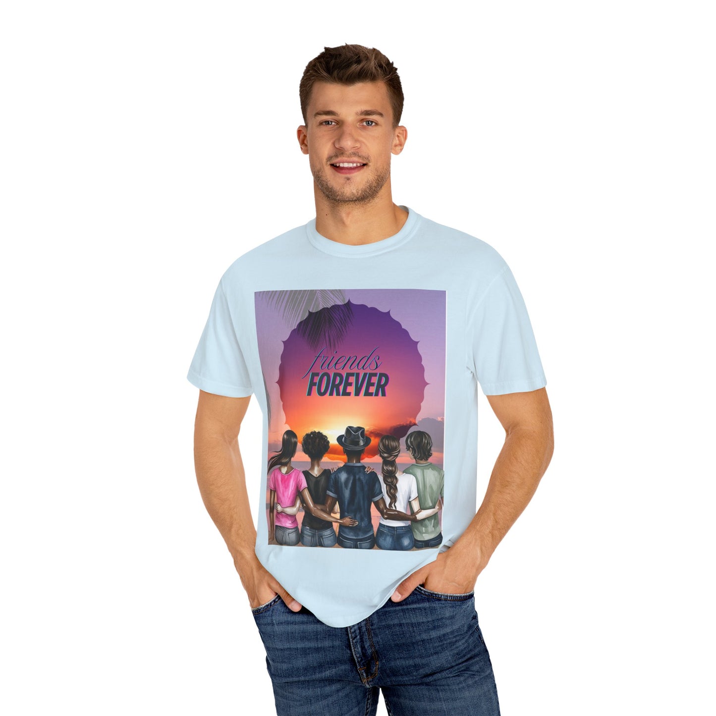 Sunset Friends Forever T-shirt