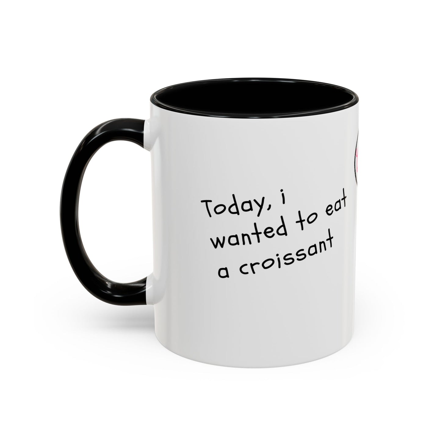 Mug Capybara Croissant Funny Cute Coffee Tea