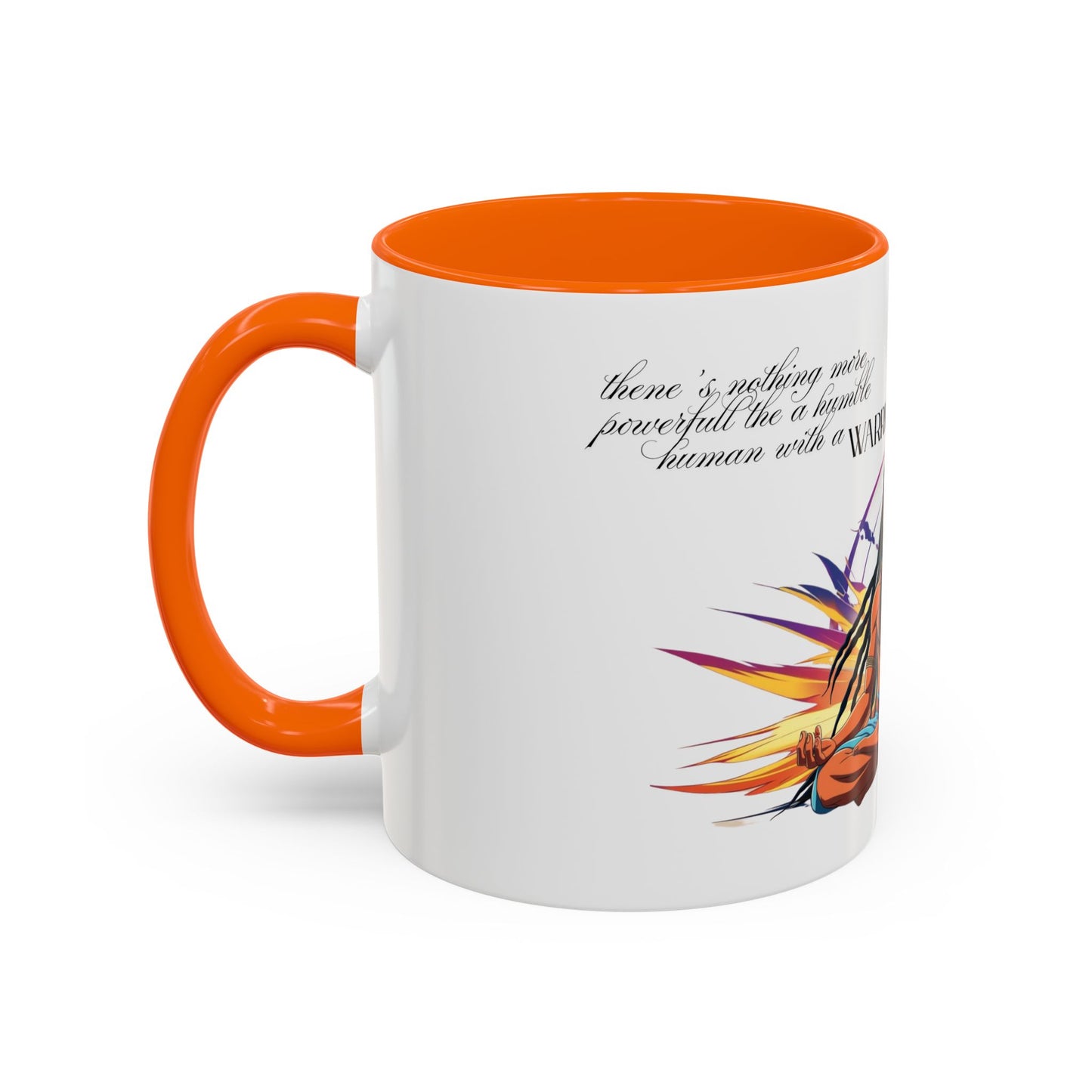 Mug - Quote Warrior Spirit Humble Human