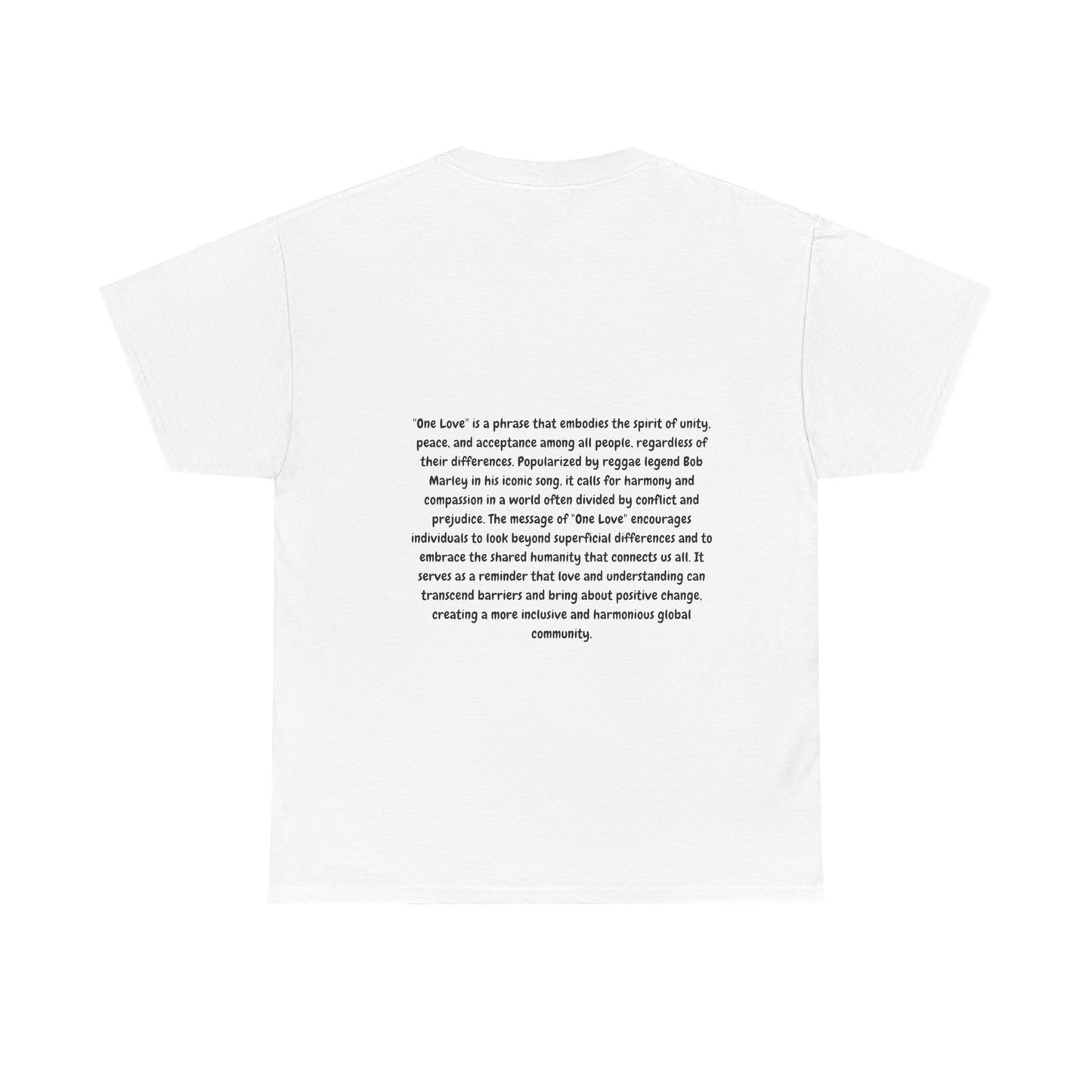 T-Shirt - One Love One Unity Graphic Tee