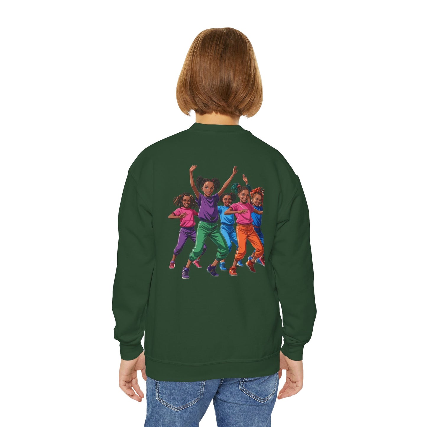 Youth Crewneck Sweatshirt - 'You are the Dance'