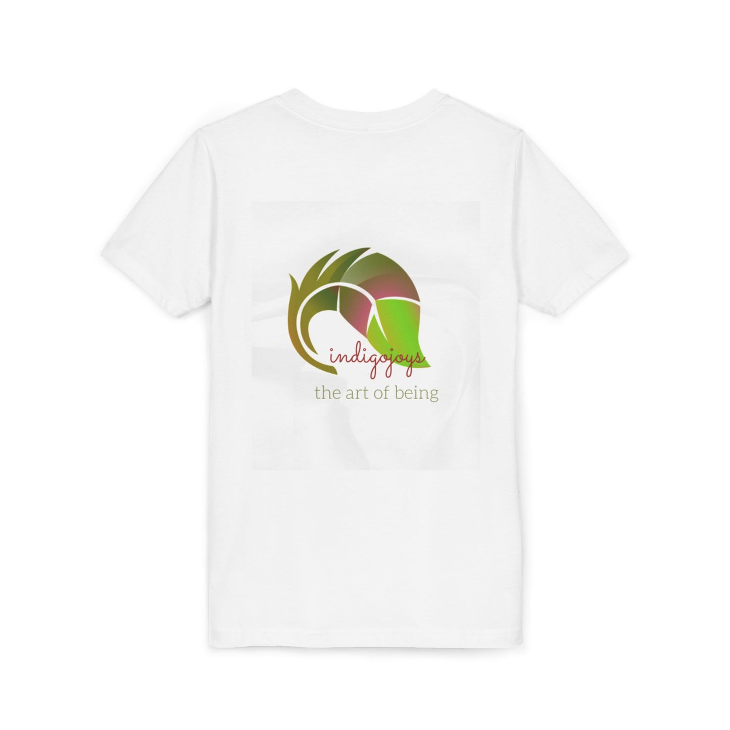 Youth Tee - The Art of Being and Logo Indigojoys