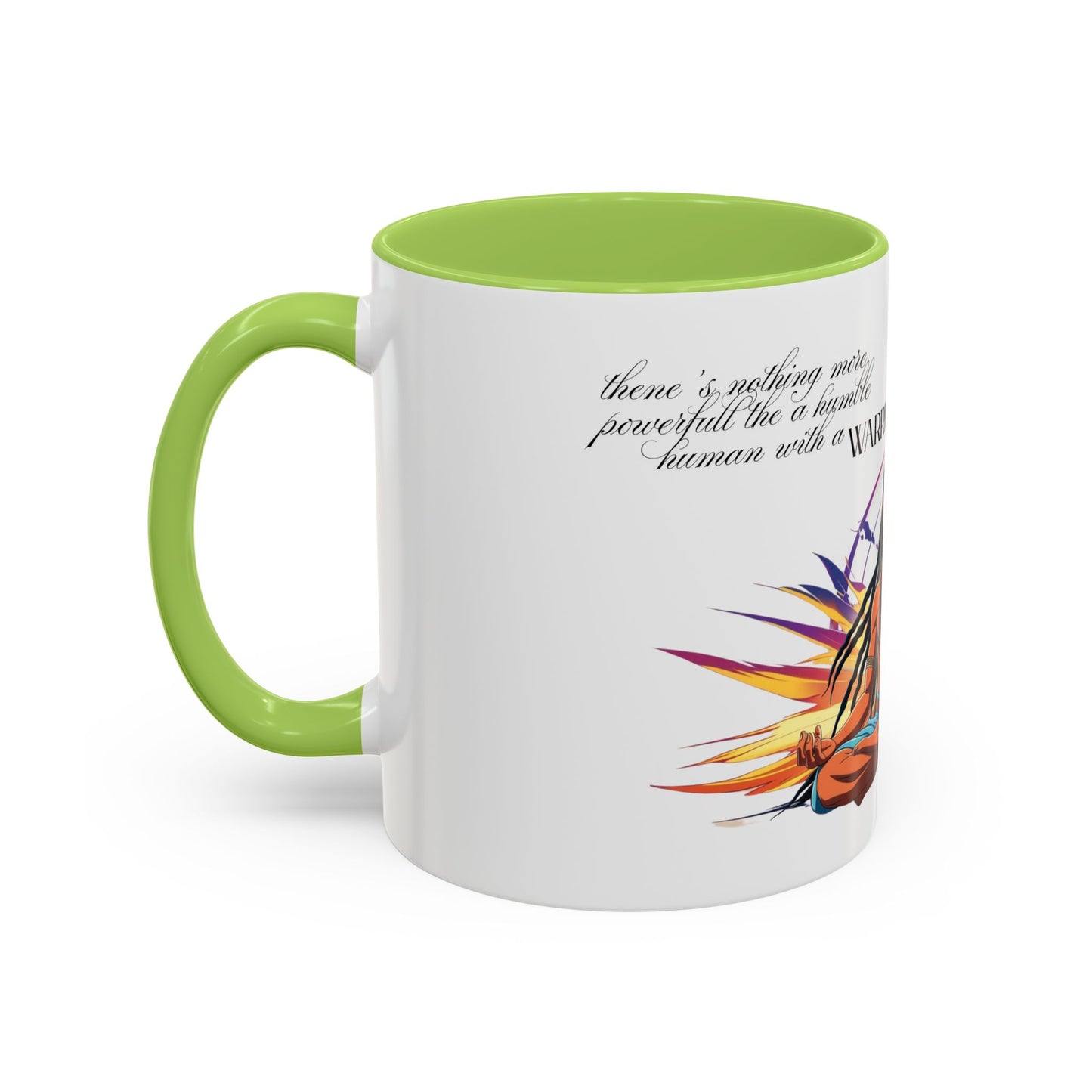 Mug - Quote Warrior Spirit Humble Human