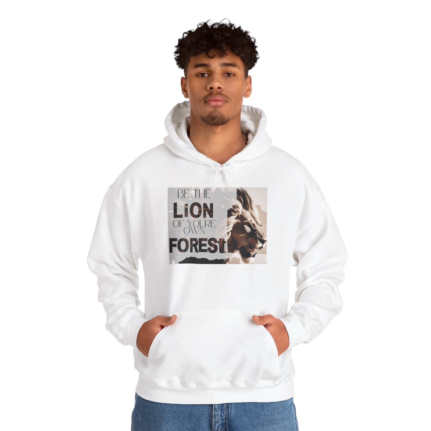 Hoodie - Lion of the Forest Design